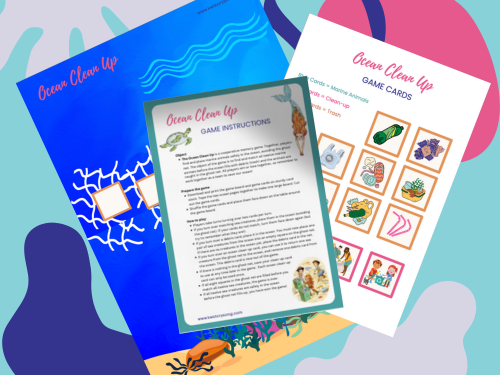 Picture of Ocean-themed board game